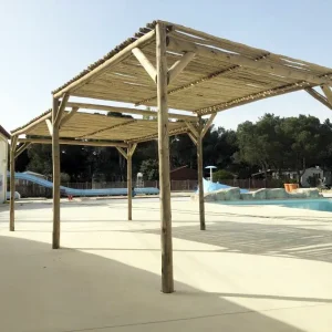 Plancher pergola