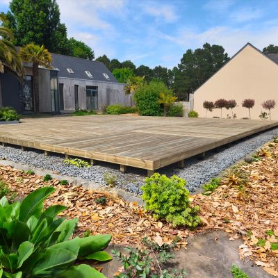 Plancher damier Mon aménagement extérieur 2